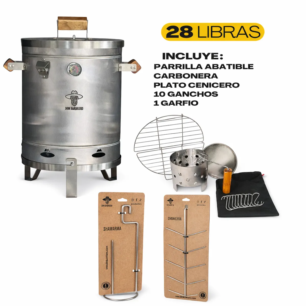 DON BARRILERO - BARRIL AHUMADOR 28LB