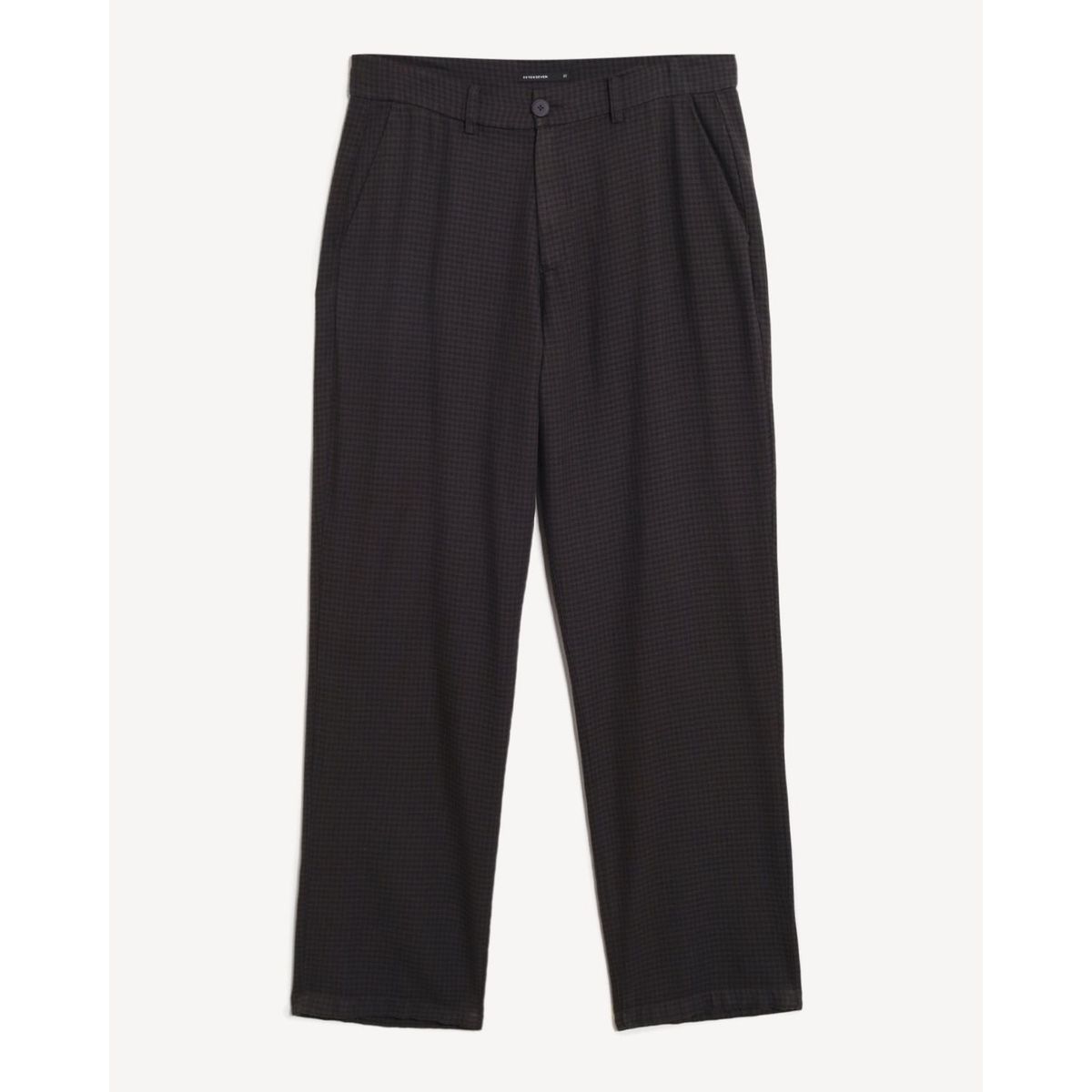 SEVEN SEVEN - Pantalón Sastrero Straight  Para Hombre Negro Seven Seven