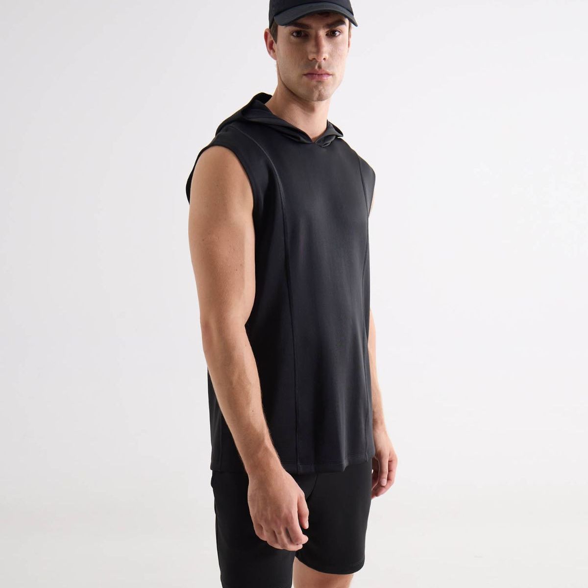 SEVEN SEVEN - Buzo  Para Hombre Hoodie Color Negro Marca Seven Seven #45060722
