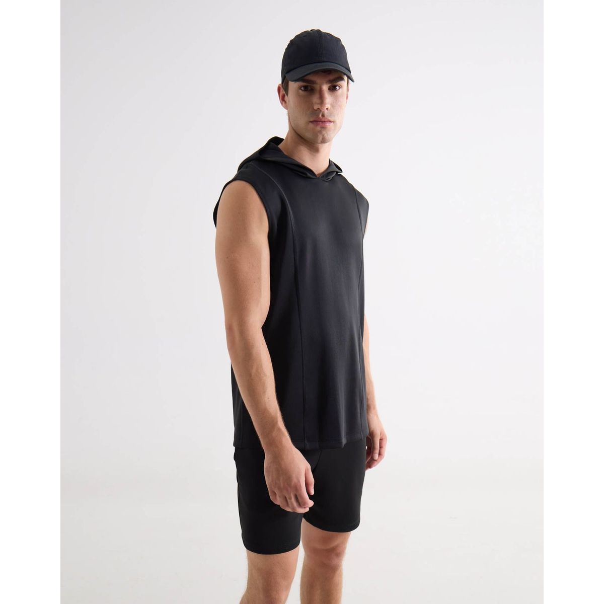 SEVEN SEVEN - Buzo  Para Hombre Hoodie Color Negro Marca Seven Seven #45060722