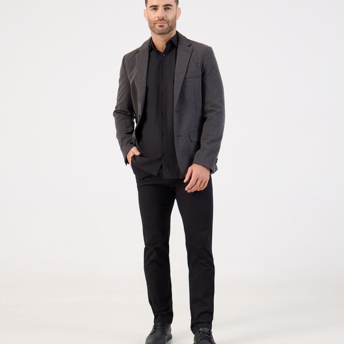 PATPRIMO - Camisa  Para Hombre  Marca Patprimo Color Negro #44017342