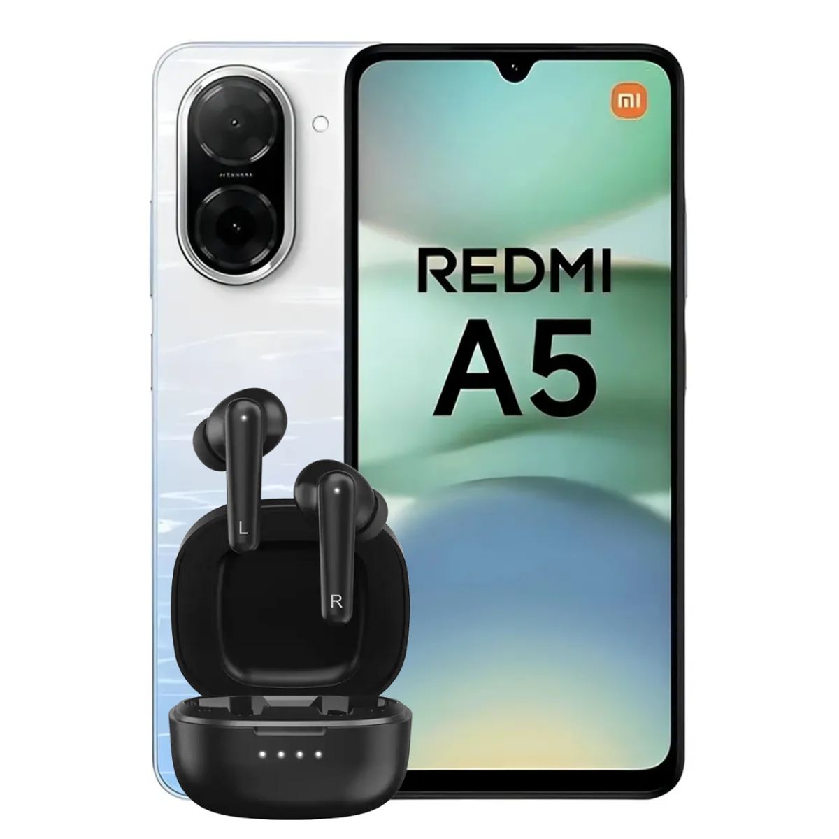 XIAOMI - Celular Xiaomi A5 4Gb Ram 64GB 4G Azul + Audifonos Genius