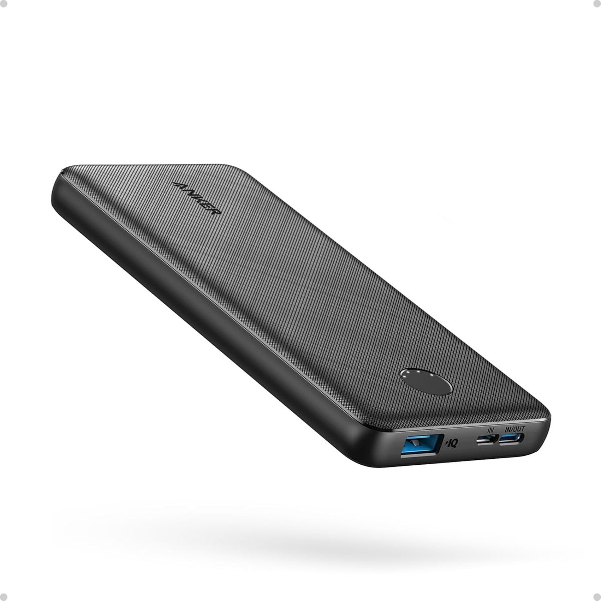 ANKER - Batería Power Bank Anker (powercore 10k) 10,000 Mah Carga Poweriq, C Black