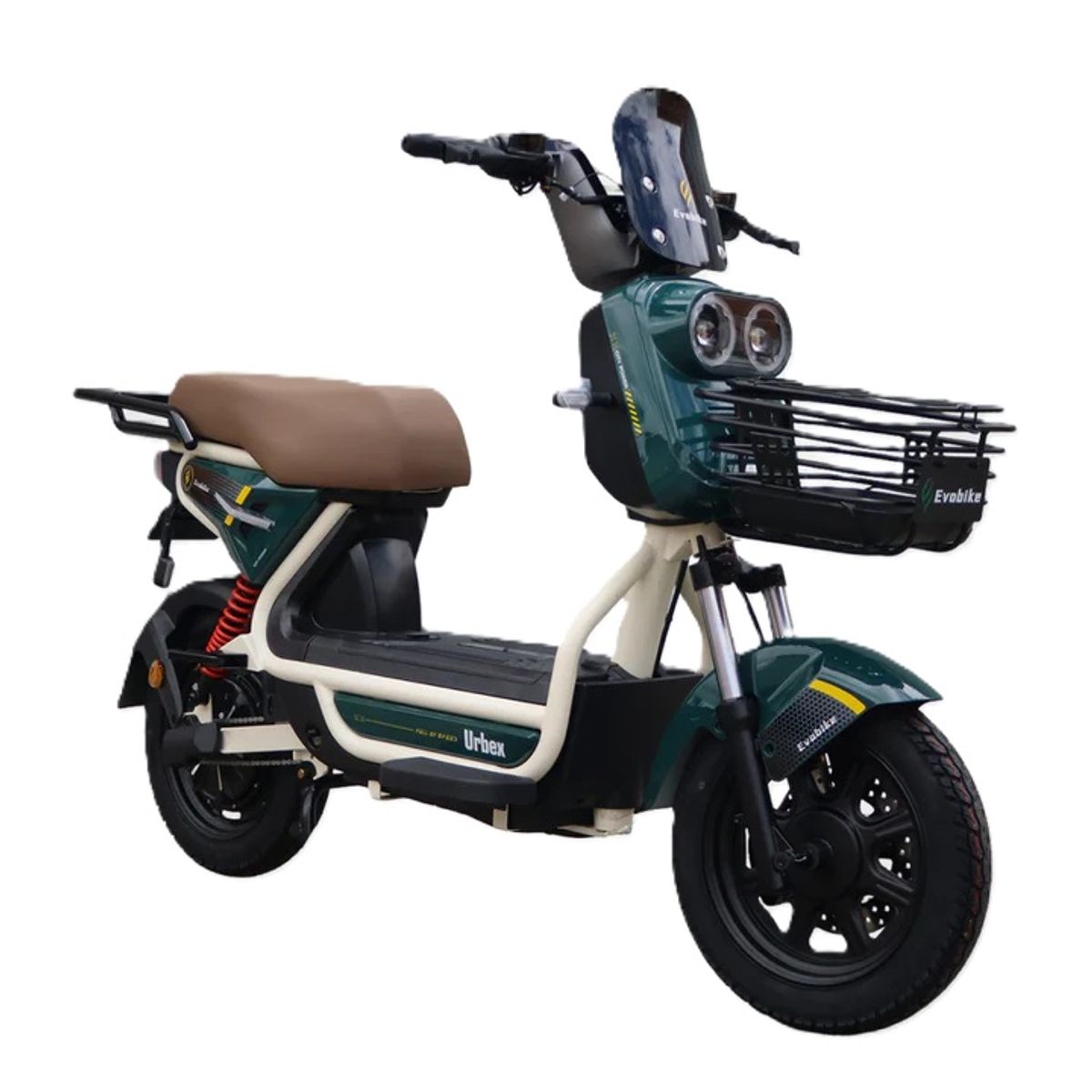 EVOBIKE - Bicicleta Eléctrica EVOBIKE URBEX 48kmh color VERDE 350W Batería Extraíble