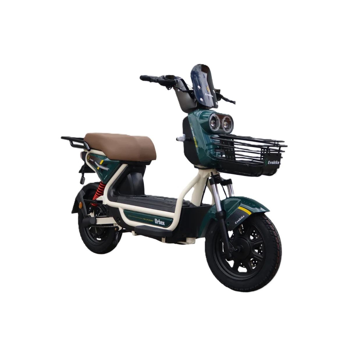 EVOBIKE - Bicicleta Eléctrica EVOBIKE URBEX 48kmh color VERDE 350W Batería Extraíble