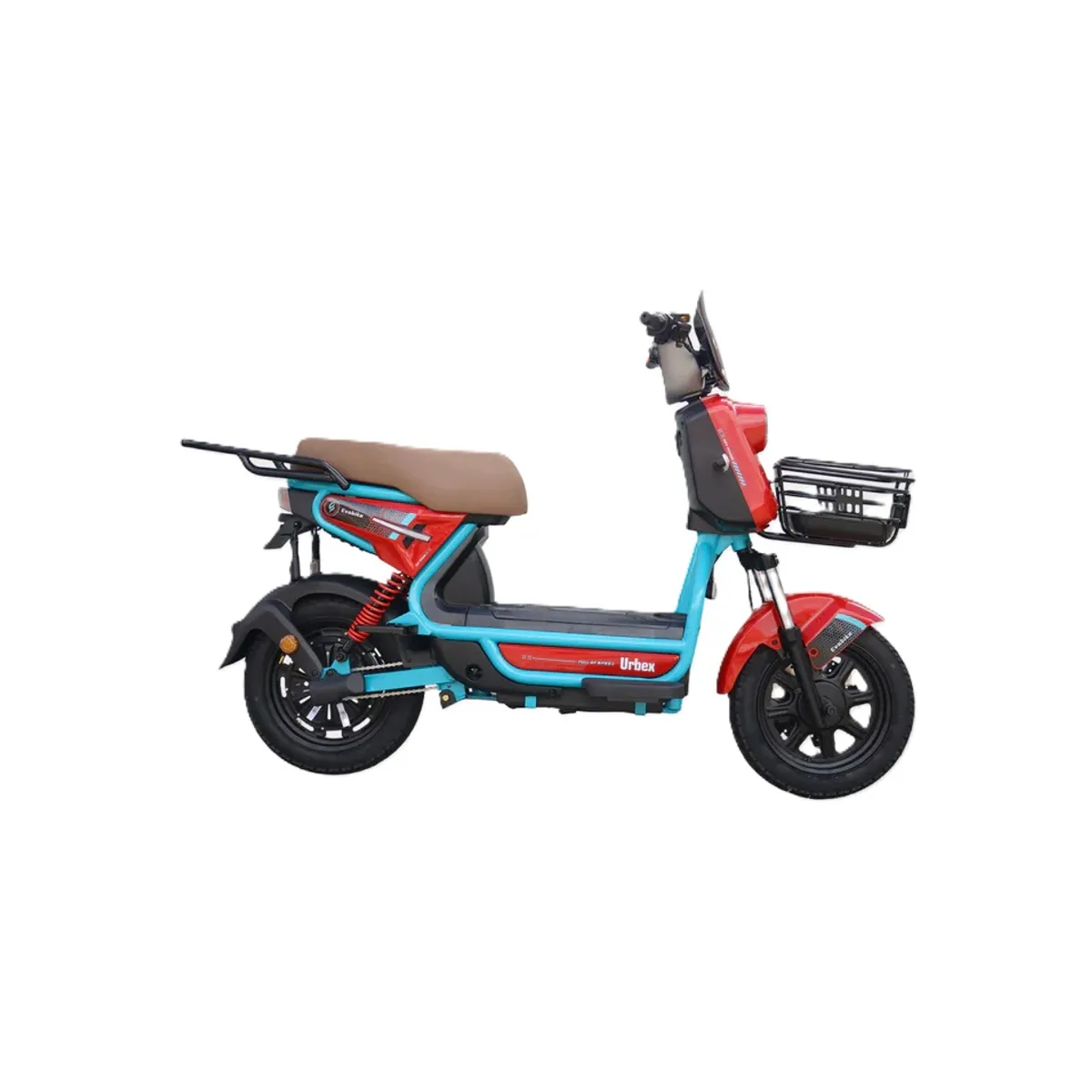 EVOBIKE - Bicicleta Eléctrica EVOBIKE URBEX 48kmh color ROJO 350W Batería Extraíble