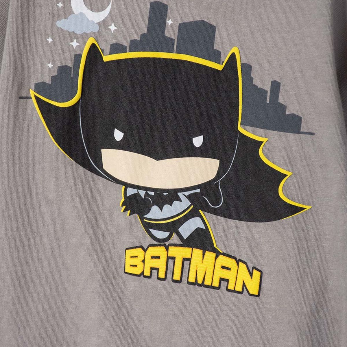 DC COMICS - Body de Batman con broches gris para bebé niño