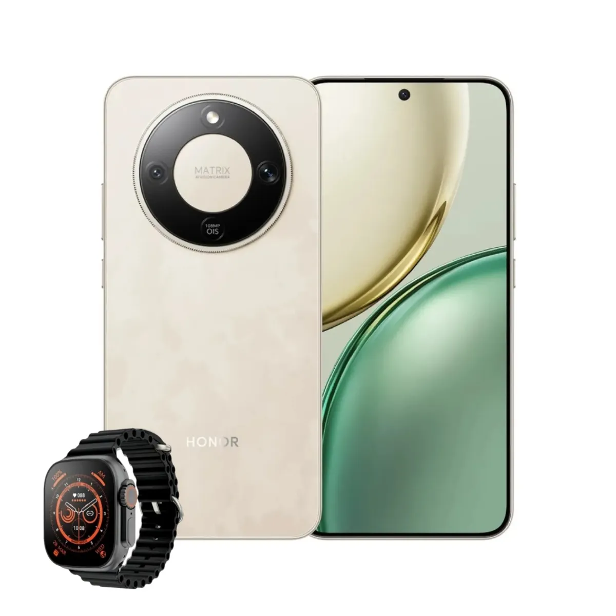 HONOR - Celular Honor X9d Magic 8 Lite 256GB 8GB Ram Dorado + Smartwatch