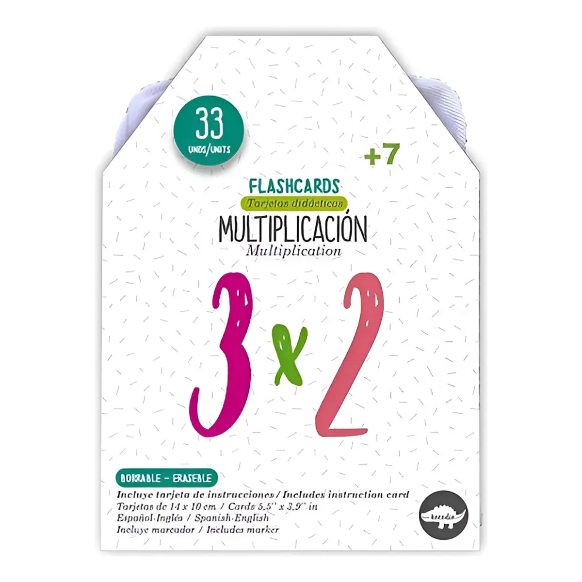 JUGANDO Y EDUCANDO - Flahscards Multiplicación Cartas Didácticas