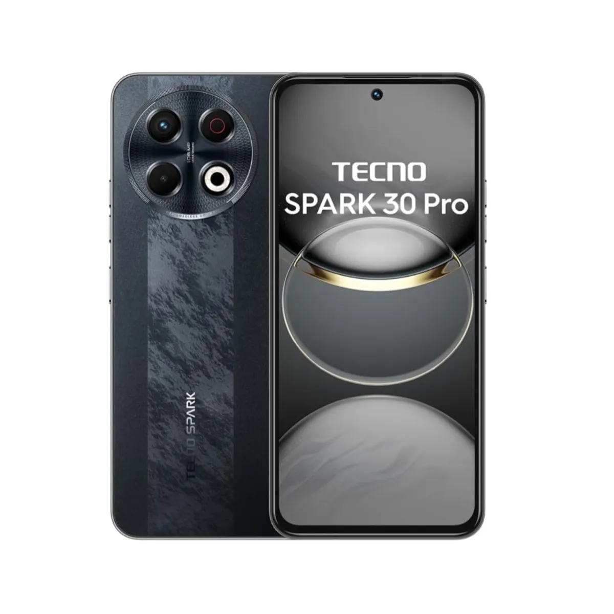 TECNO MOBILE - Celular Tecno SPARK 30PRO 8GB RAM 256GB Pantalla AMOLED 678´´ OBSIDIAN EDGE