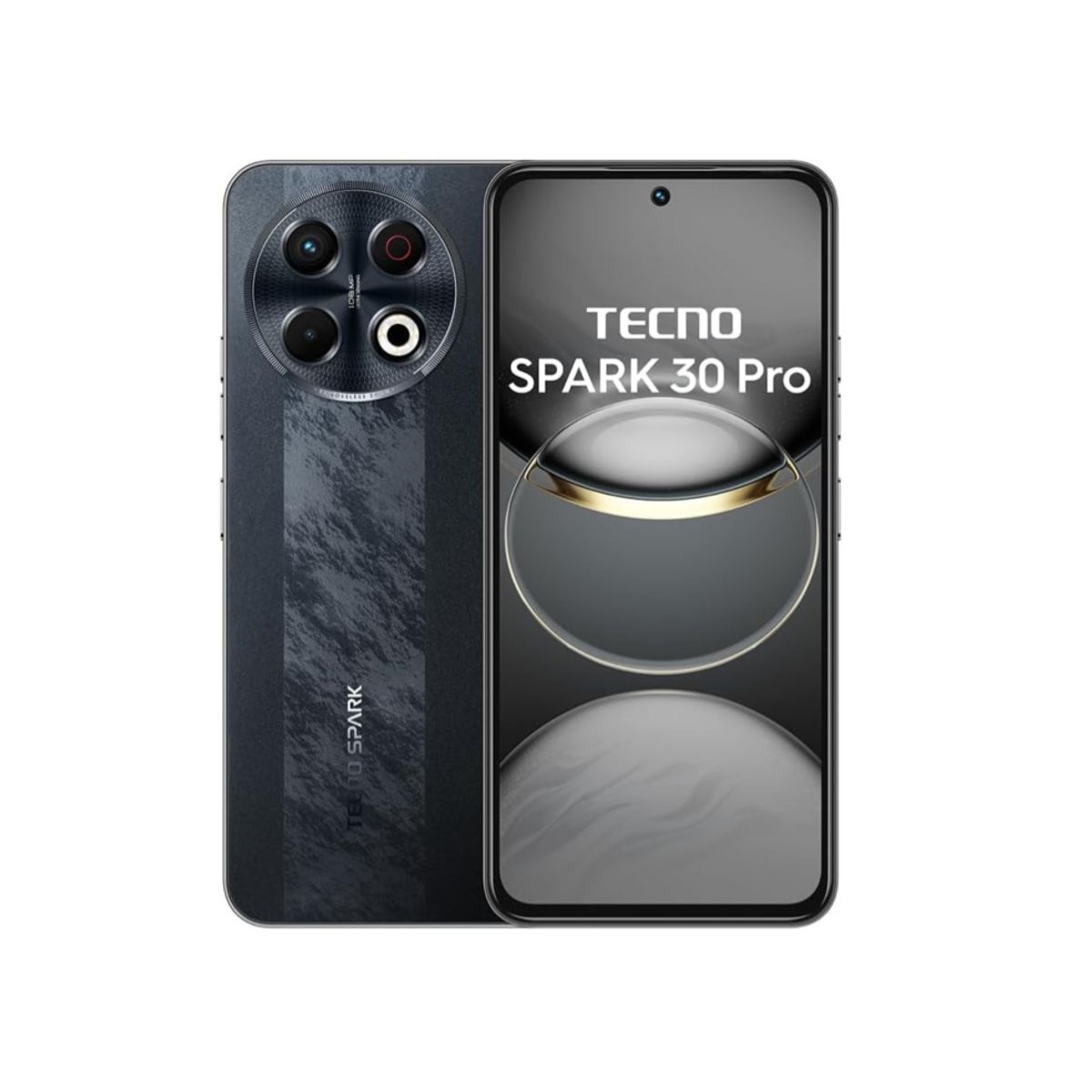 TECNO MOBILE - Celular Tecno SPARK 30PRO 8GB RAM 256GB Pantalla AMOLED 678´´ OBSIDIAN EDGE