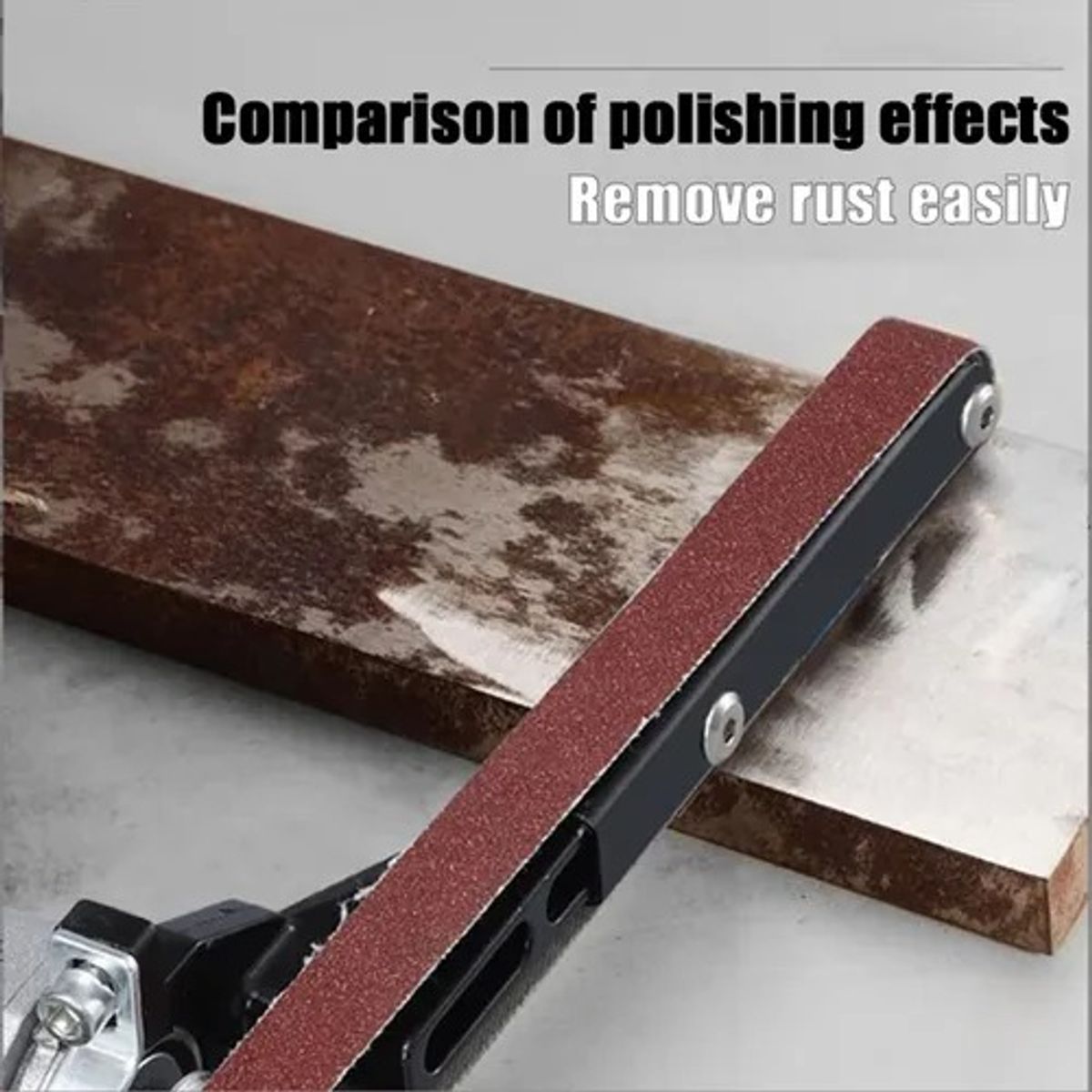 GENERICO - Adaptador Lija Para Amoladorapulidora De Lijadora De Banda