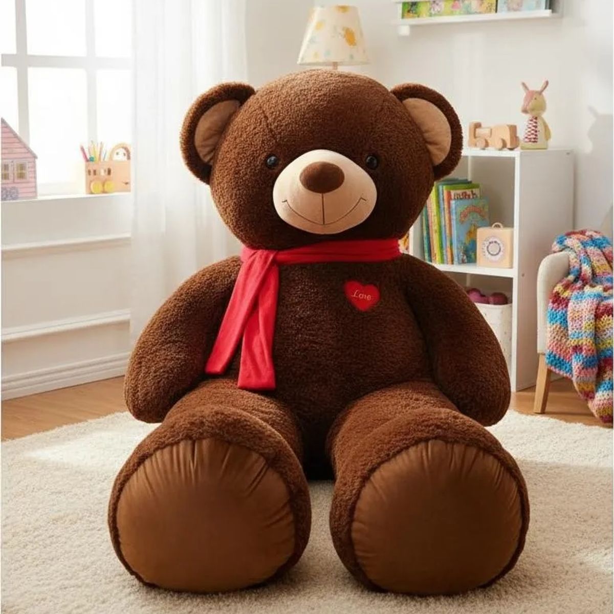 GENERICO - Peluche Oso Gigante 2 Metros Perfumado