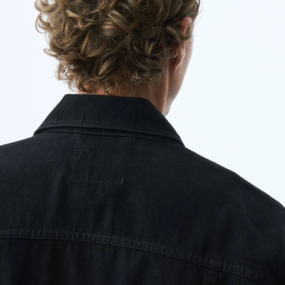 CHEVIGNON - Chevignon Chaqueta para Hombre Denim Corte Recto Negra