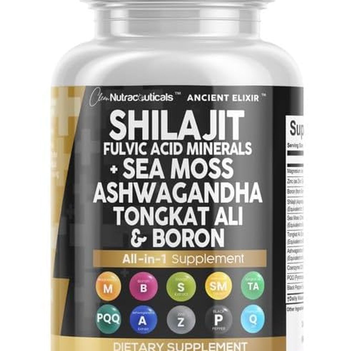 GENERICO - shilajit nutraceuticals 90 capsulas