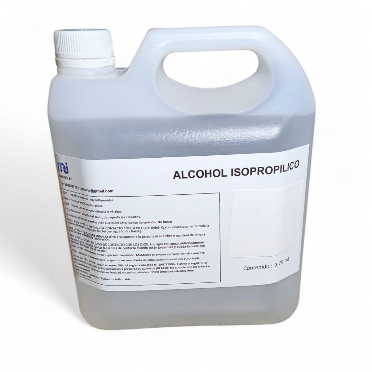 GENERICO - Galón Alcohol  Isopropílico Alta Pureza Limpiador Electronico