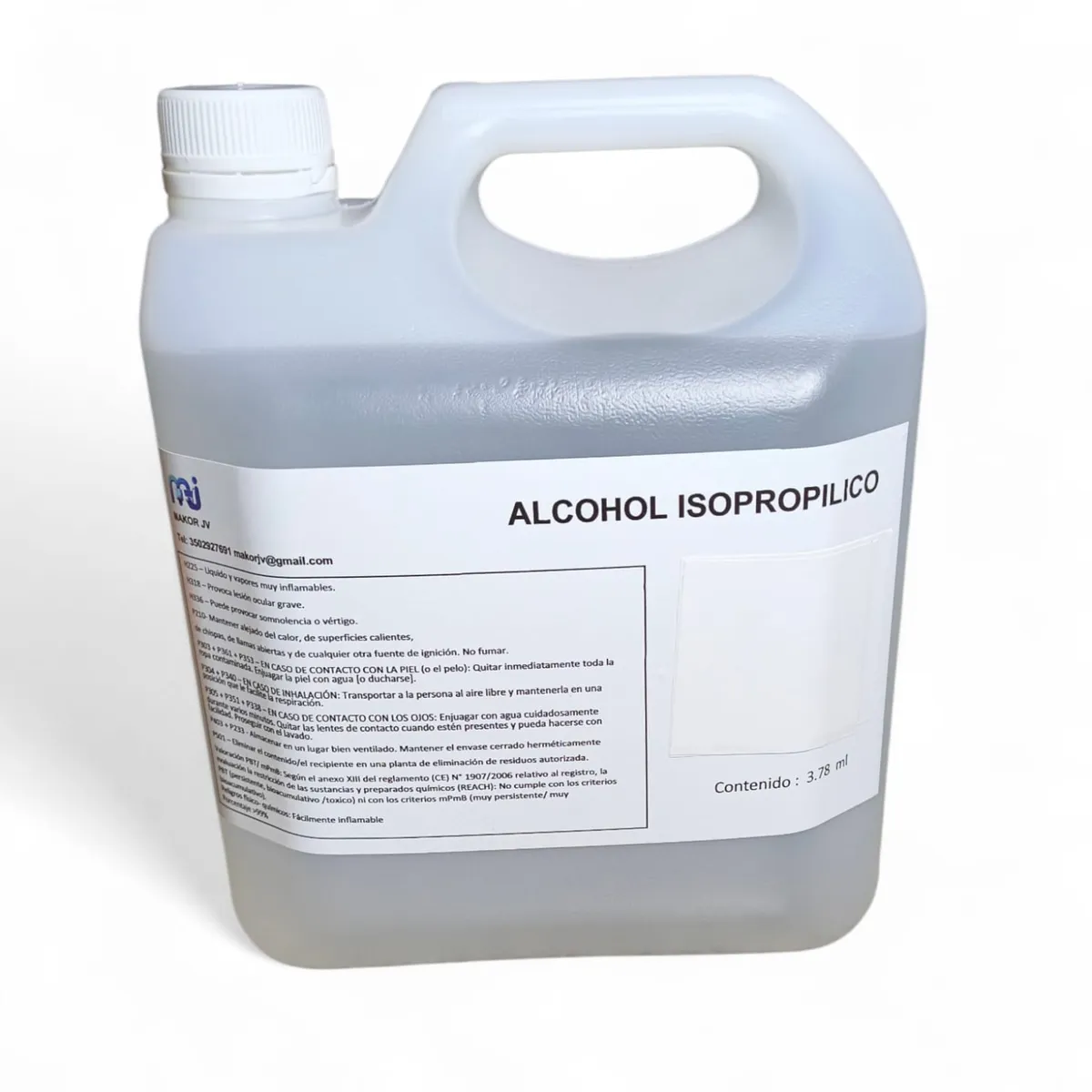 GENERICO - Galón Alcohol  Isopropílico Alta Pureza Limpiador Electronico