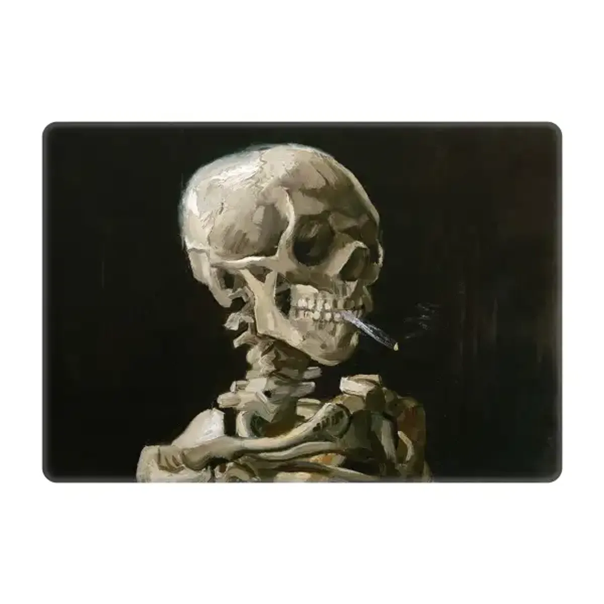 PHONETIFY - Carcasa para MacBook Pro 16 Pulgadas M1 M2 M3 M4 Pro o M4 Max con Diseño Calavera Pensativa