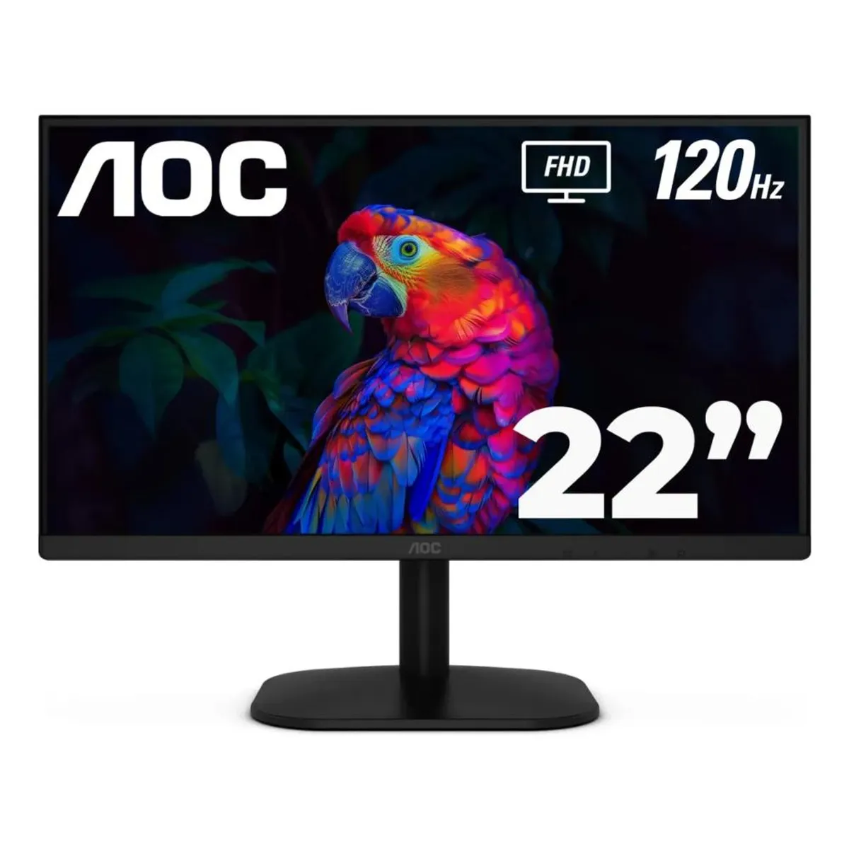 AOC - Monitor AOC 22B35HM23 Led  Profesional plano 21.5" VA Full HD 1920 X 1080 120Hz 1 ms