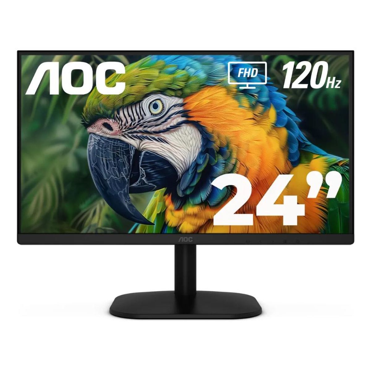 AOC - Monitor AOC 24B35H3 Led  Profesional plano 24" IPS Full HD 1920 X 1080 120Hz 1 ms
