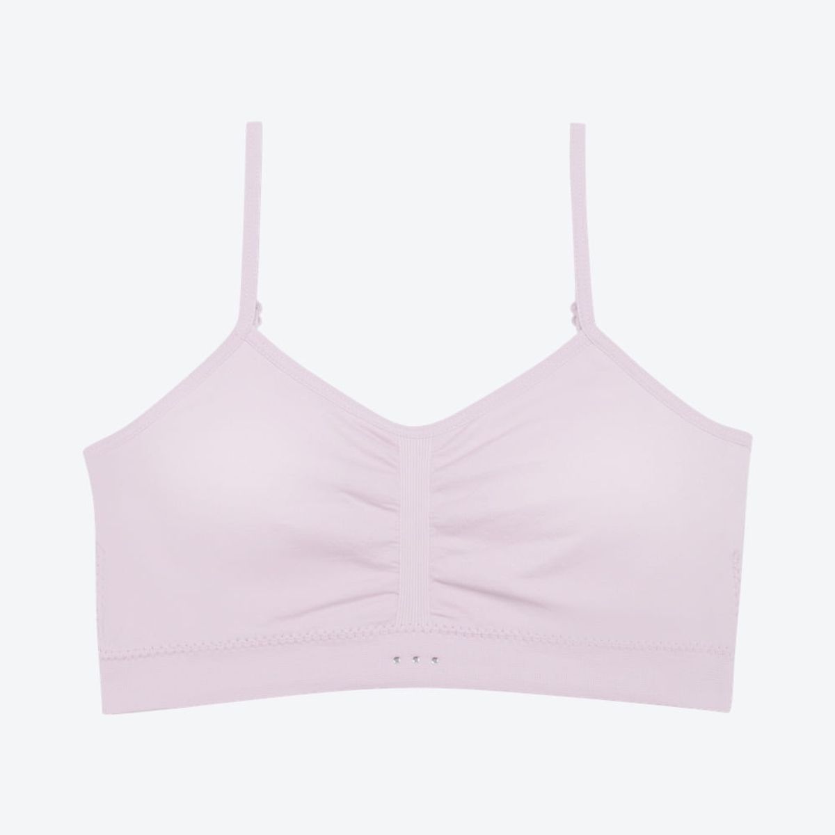 LILI PINK - Top para niña sin costuras paquete x2