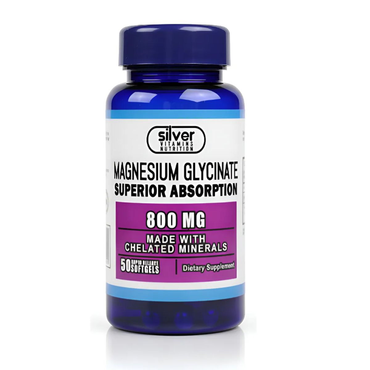 SILVER - ALIMENTO CON GLICINATO DE MAGNESIO X 800MG SILVER