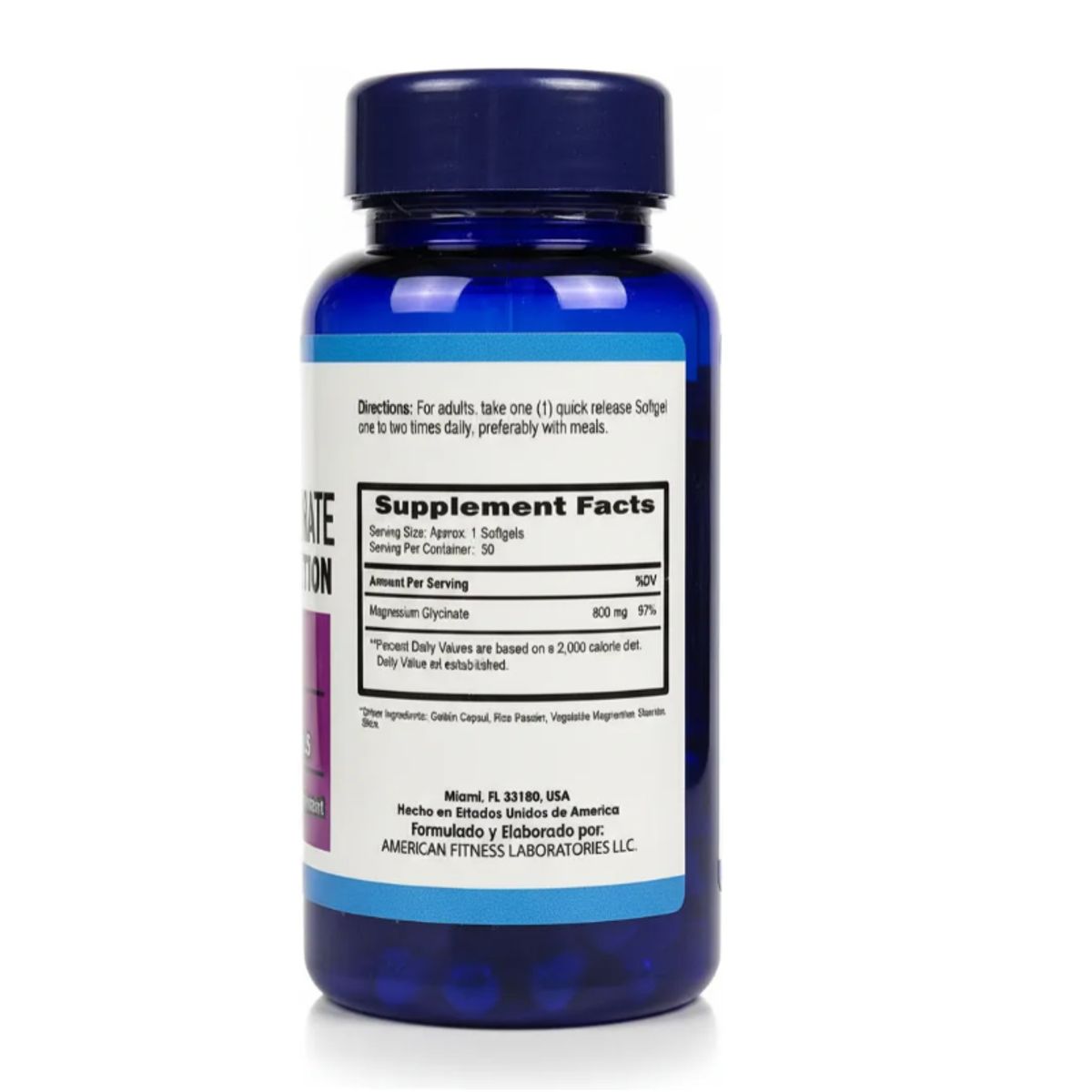 SILVER - ALIMENTO CON GLICINATO DE MAGNESIO X 800MG SILVER