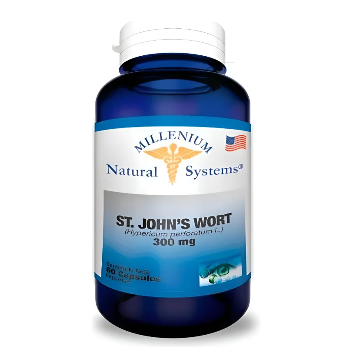 NATURAL SYSTEM - ALIMENTO CON HIERBA DE SAN JUAN 300MG X 60 UNIDADES/ NATURAL SYSTEMS