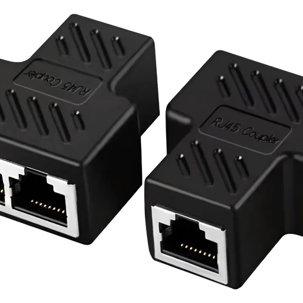GENERICO - Adaptador Divisor Splitter Rj45 Lan Ethernet 1 Entrada A 2 Salidas
