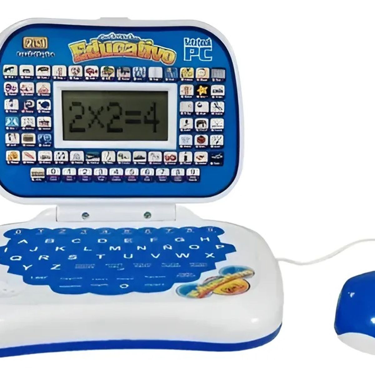 GENERICO - Mini Computador Didáctico Infantil Con Sonido  Juguete Educativo
