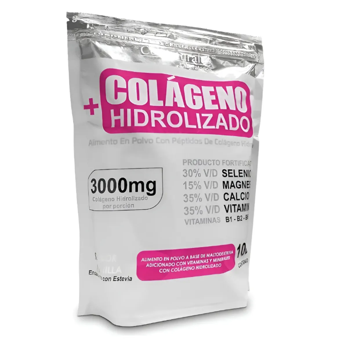 NATURAL BC - ALIMENTO EN POLVO CON COLAGENO HIDROLIZADO X 3000 MG.