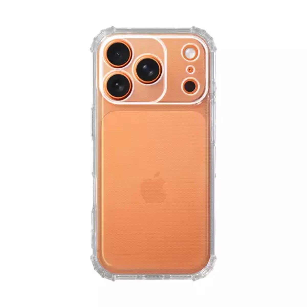 PHONETIFY - Funda Transparente Antichoque para iPhone 17 Pro