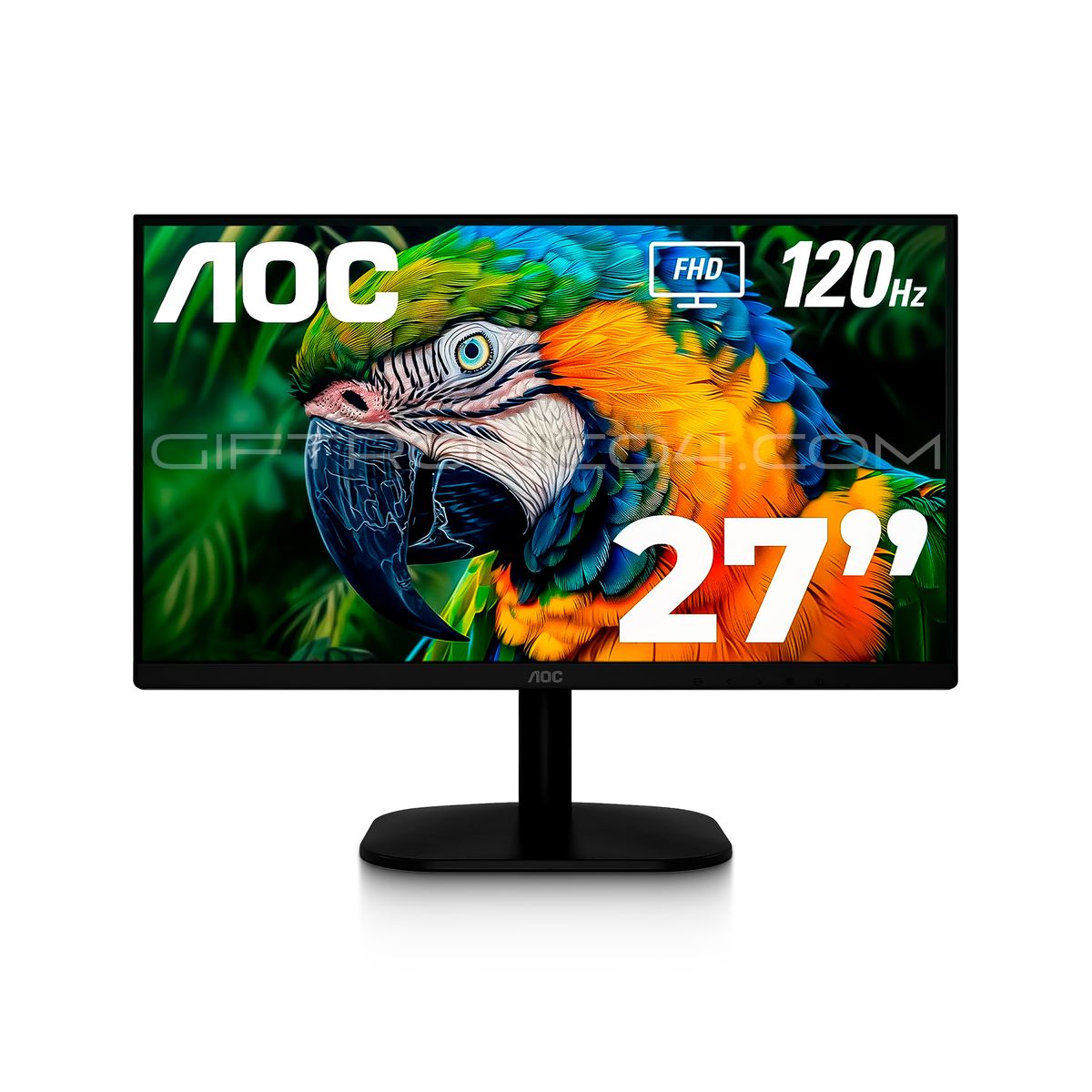 AOC - Monitor AOC 27B35H3 27 Pulgadas Full HD IPS 120Hz Black