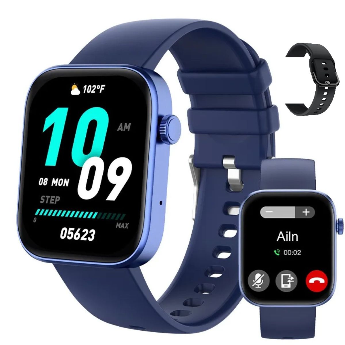 COLMI - Reloj Inteligente Mujer Hombre Llamadas Siri Deportes Reloj Smartwatch
