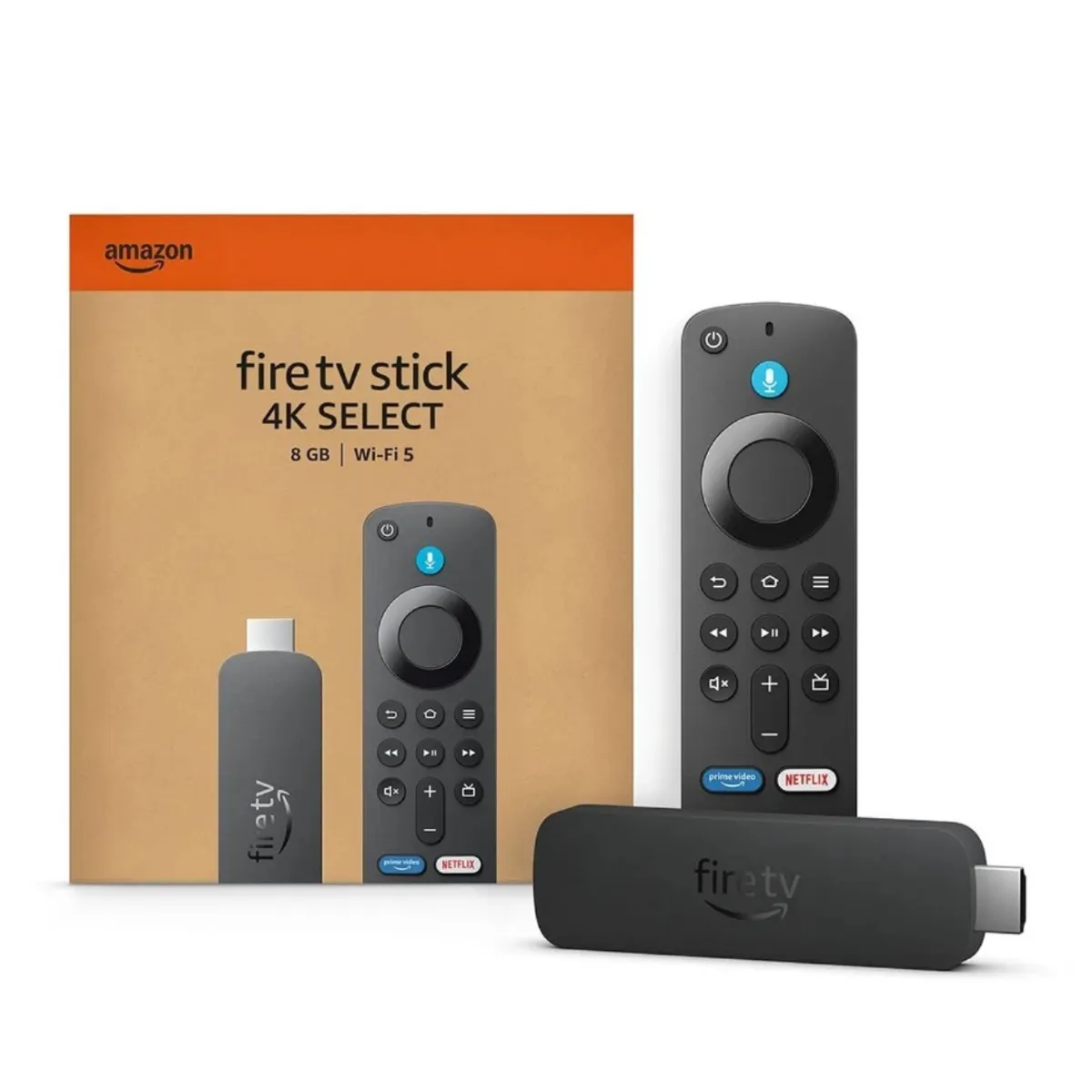 AMAZON - Amazon Fire TV Stick 4K Select 8 GB Wi-Fi 5