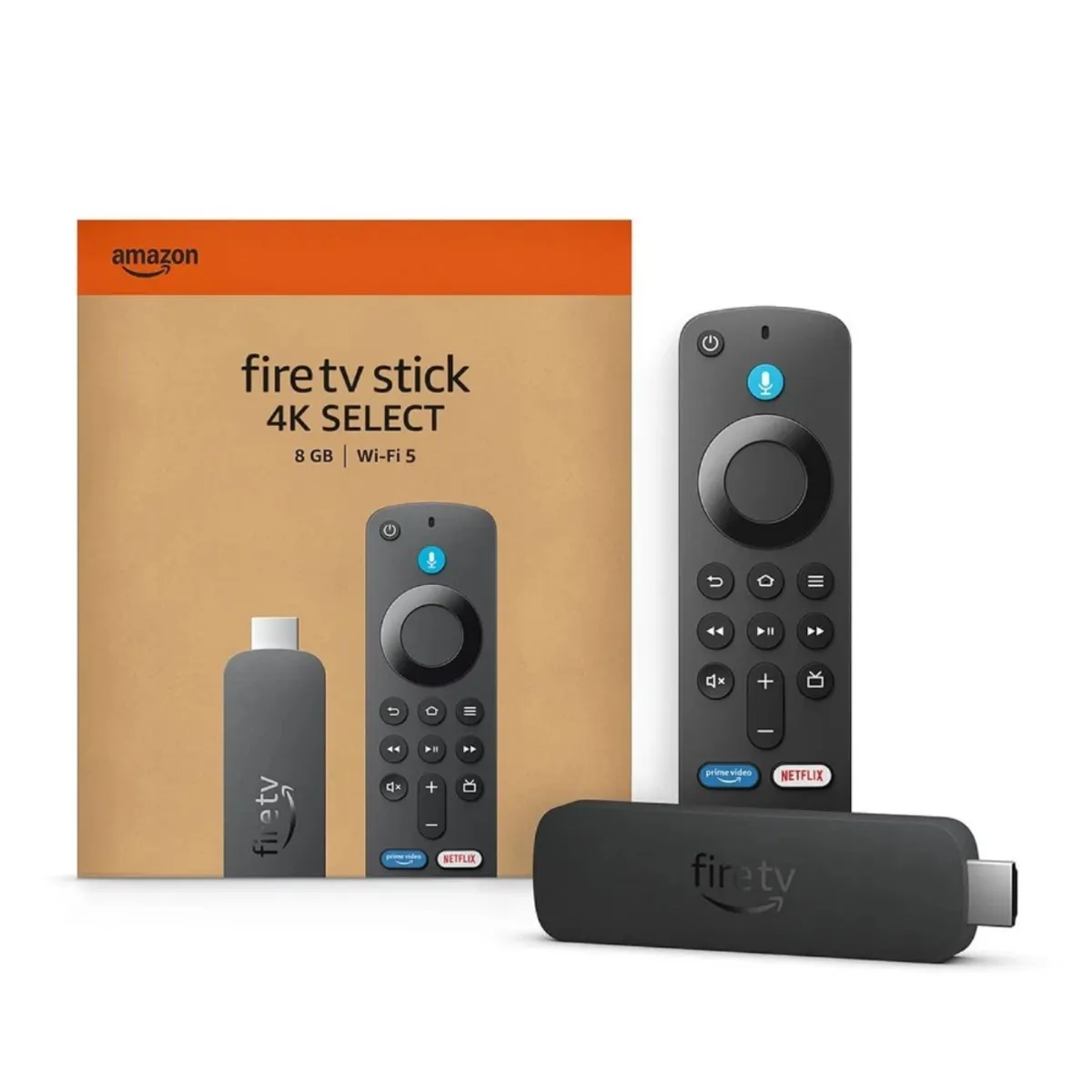 AMAZON - Amazon Fire TV Stick 4K Select 8 GB Wi-Fi 5