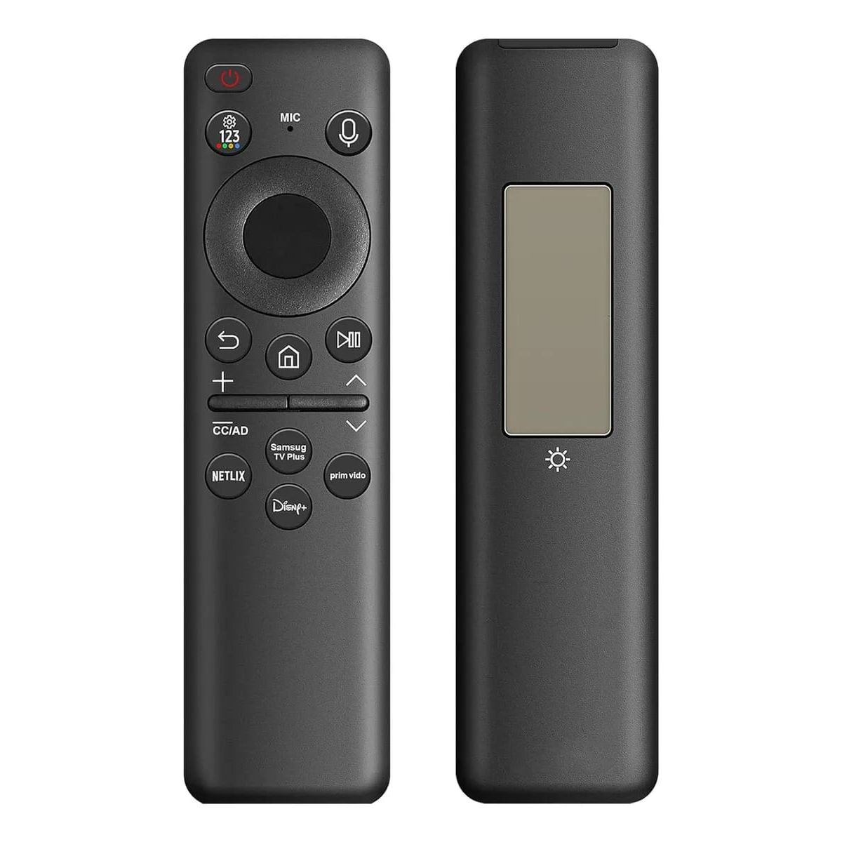 GENERICO - Control remoto Samsung 8k Plano Mini 2025 Solar Con Comando de Voz