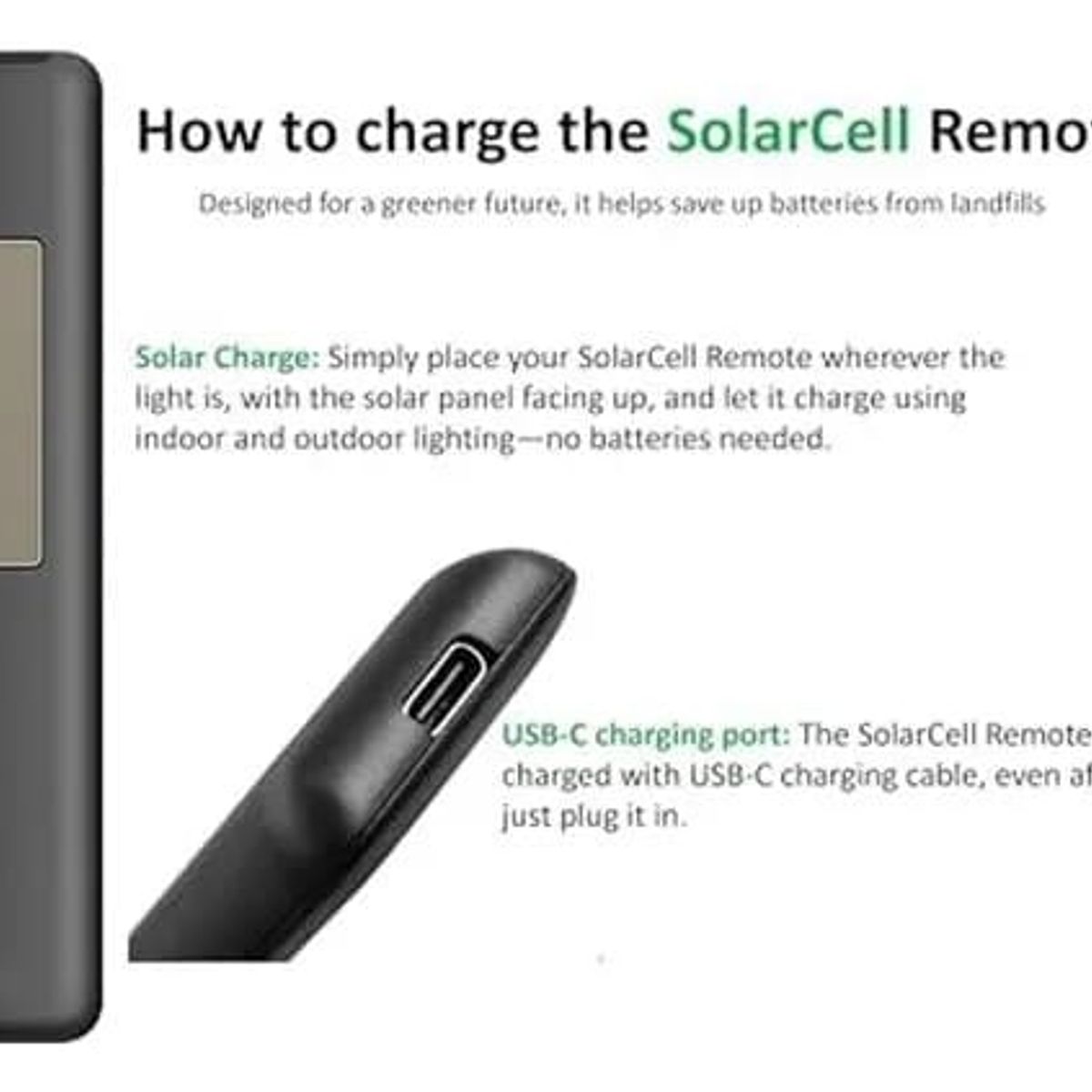 GENERICO - Control remoto Samsung 8k Plano Mini 2025 Solar Con Comando de Voz