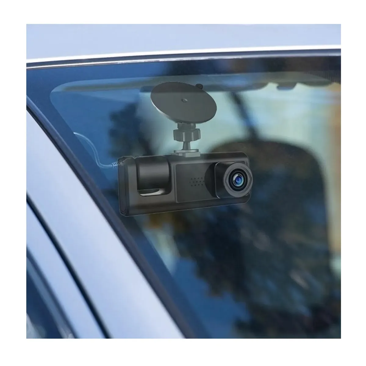 GENERICO - Camara para carro DASH CAM 2 Lentes DVR