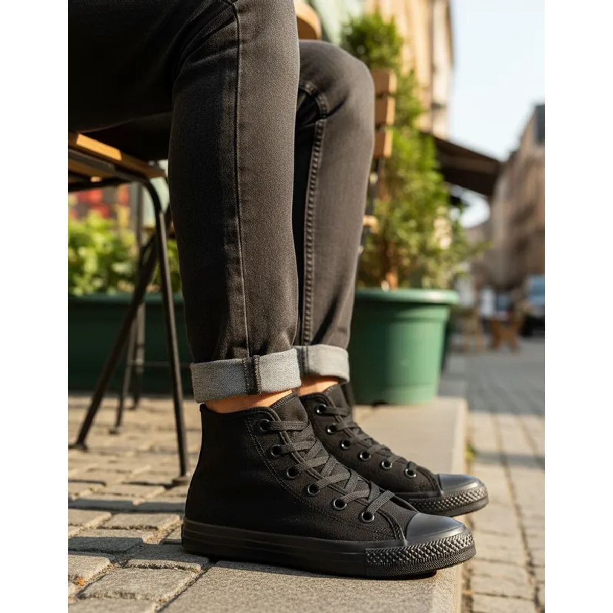 VENUS - Zapatos Tipo Tenis Bota En Lona Zeus Tradicional Marca Venus