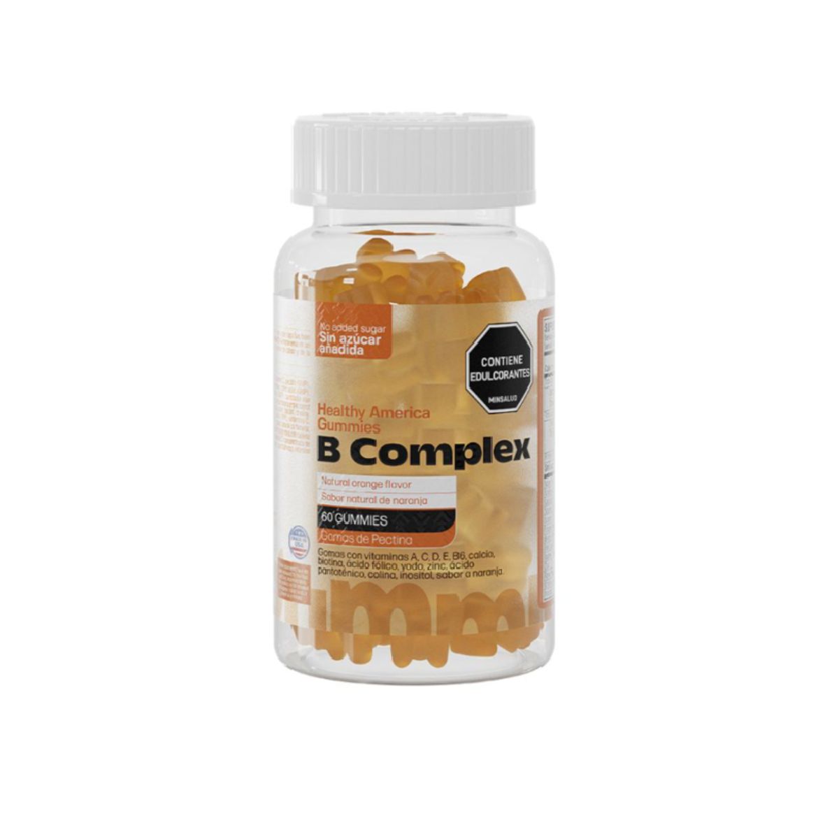 HEALTHY AMERICA - ALIMENTO CON B-COMPLEX X 60 GOMITAS / HEALTHY AMERICA