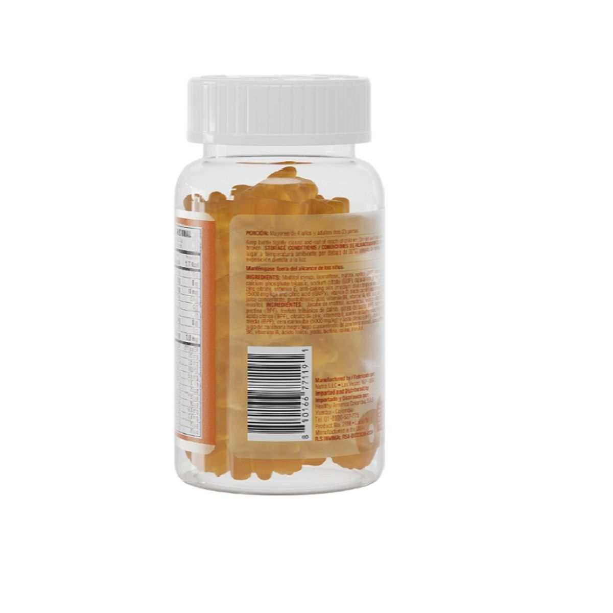 HEALTHY AMERICA - ALIMENTO CON B-COMPLEX X 60 GOMITAS / HEALTHY AMERICA