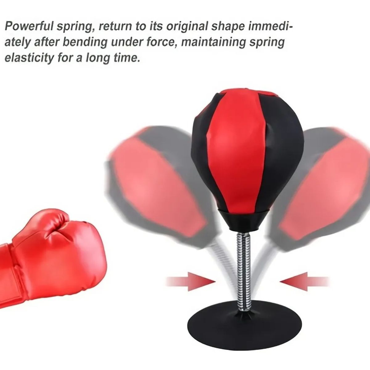 GENERICO - Juego De Pera De Boxeo Para Niños Con Soporte De Mesa Para Entrenamiento