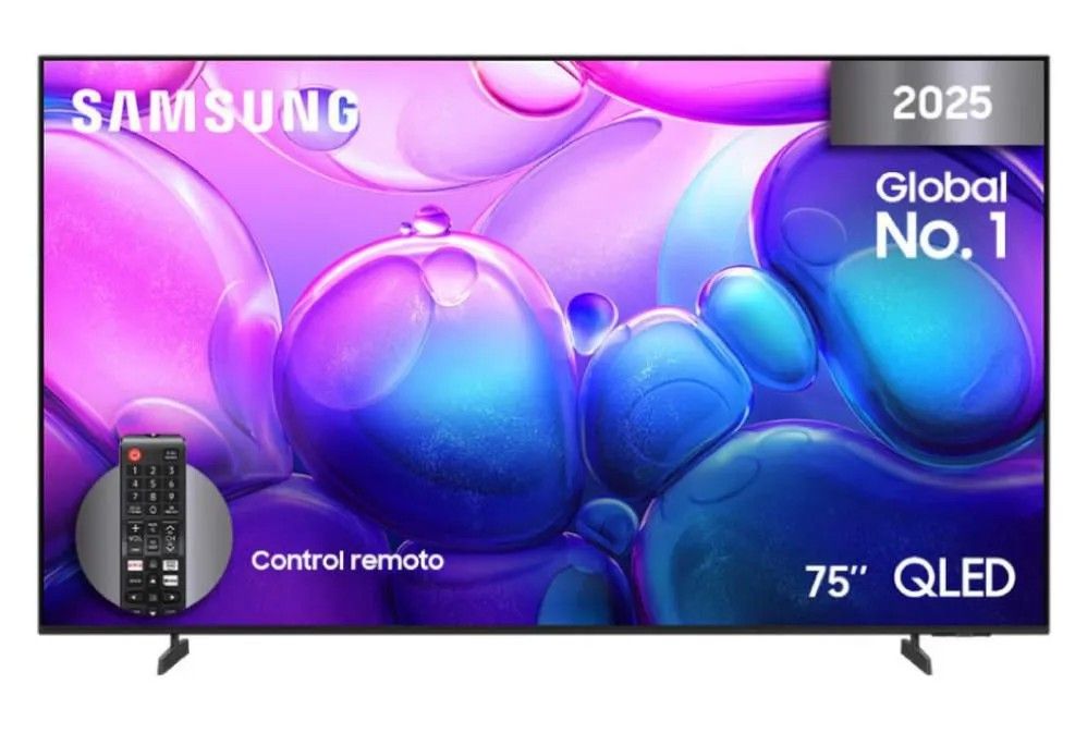 Televisor SAMSUNG 75 pulgadas QLED Uhd4K Smart TV QN75Q6FAAKXZL Vision IA