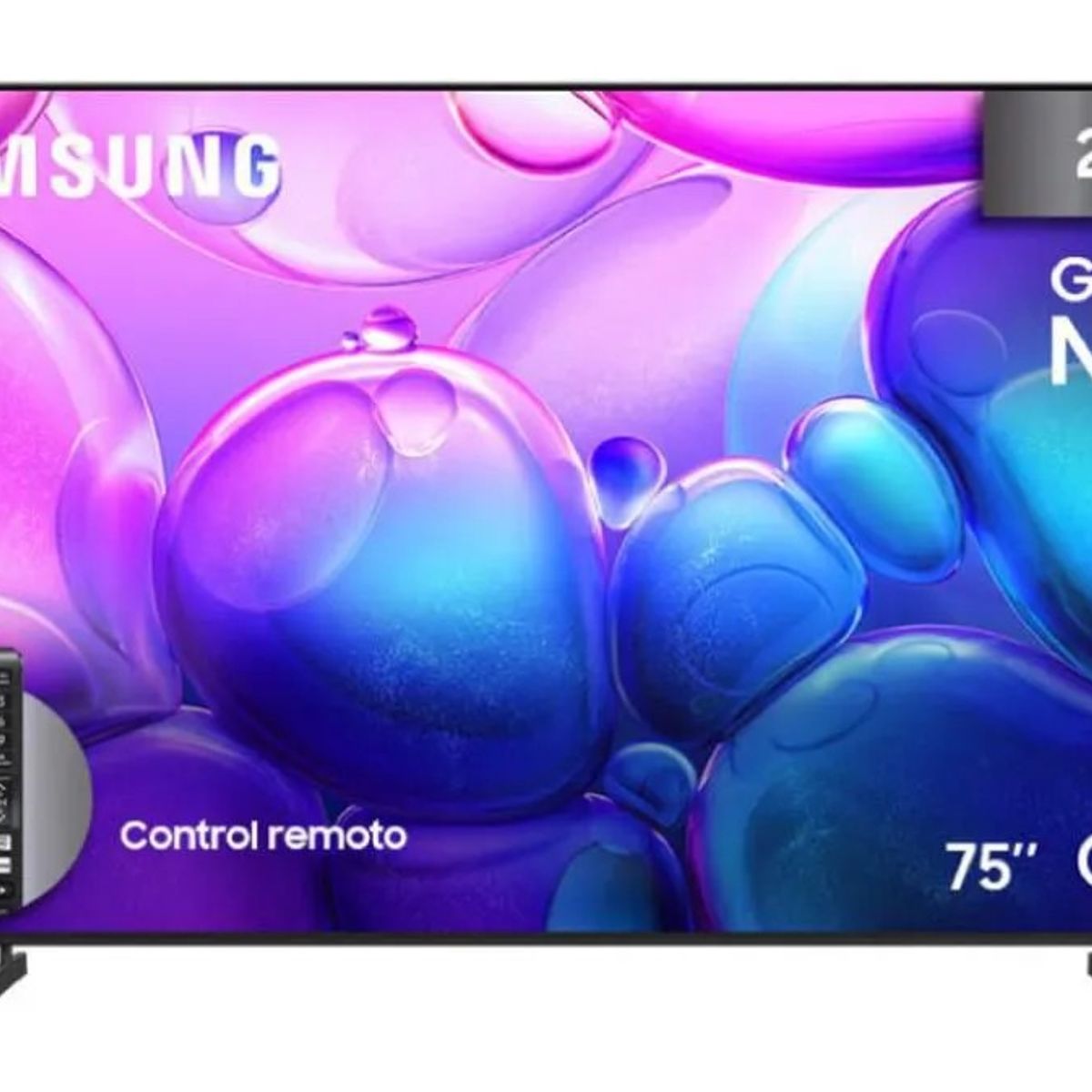 SAMSUNG - Televisor SAMSUNG 75 pulgadas QLED Uhd4K Smart TV QN75Q6FAAKXZL Vision IA