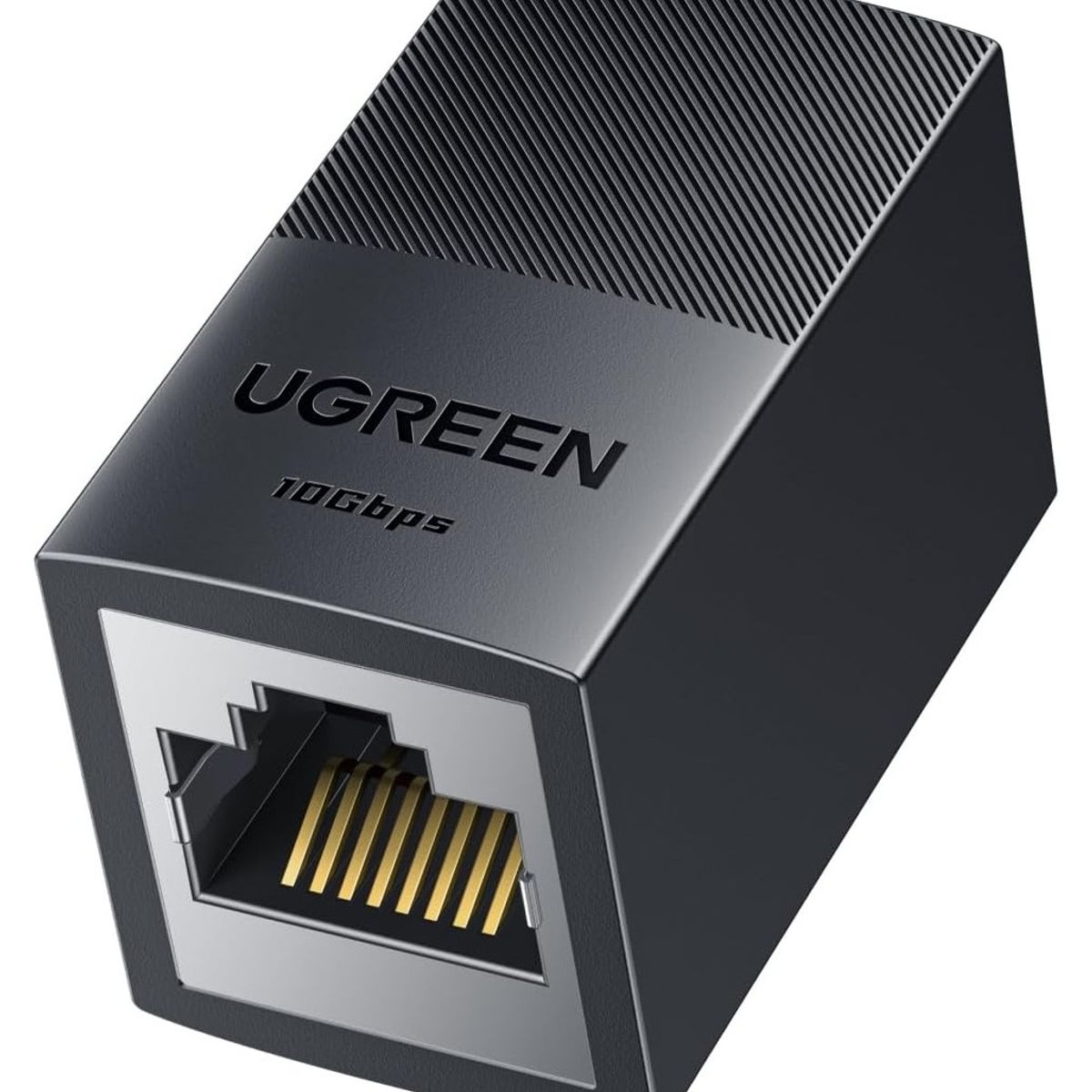 UGREEN - Acoplador Extensor Para Cables de Red RJ45 Ethernet 10 Gbps LAN Unión