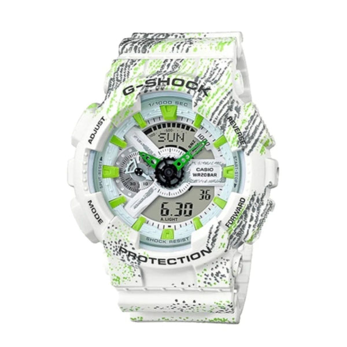 G-SHOCK - RELOJ ANÁLOGO DIGITAL PARA HOMBRE CASIO G-SHOCK GA-110TX-7ADR - BLANCO