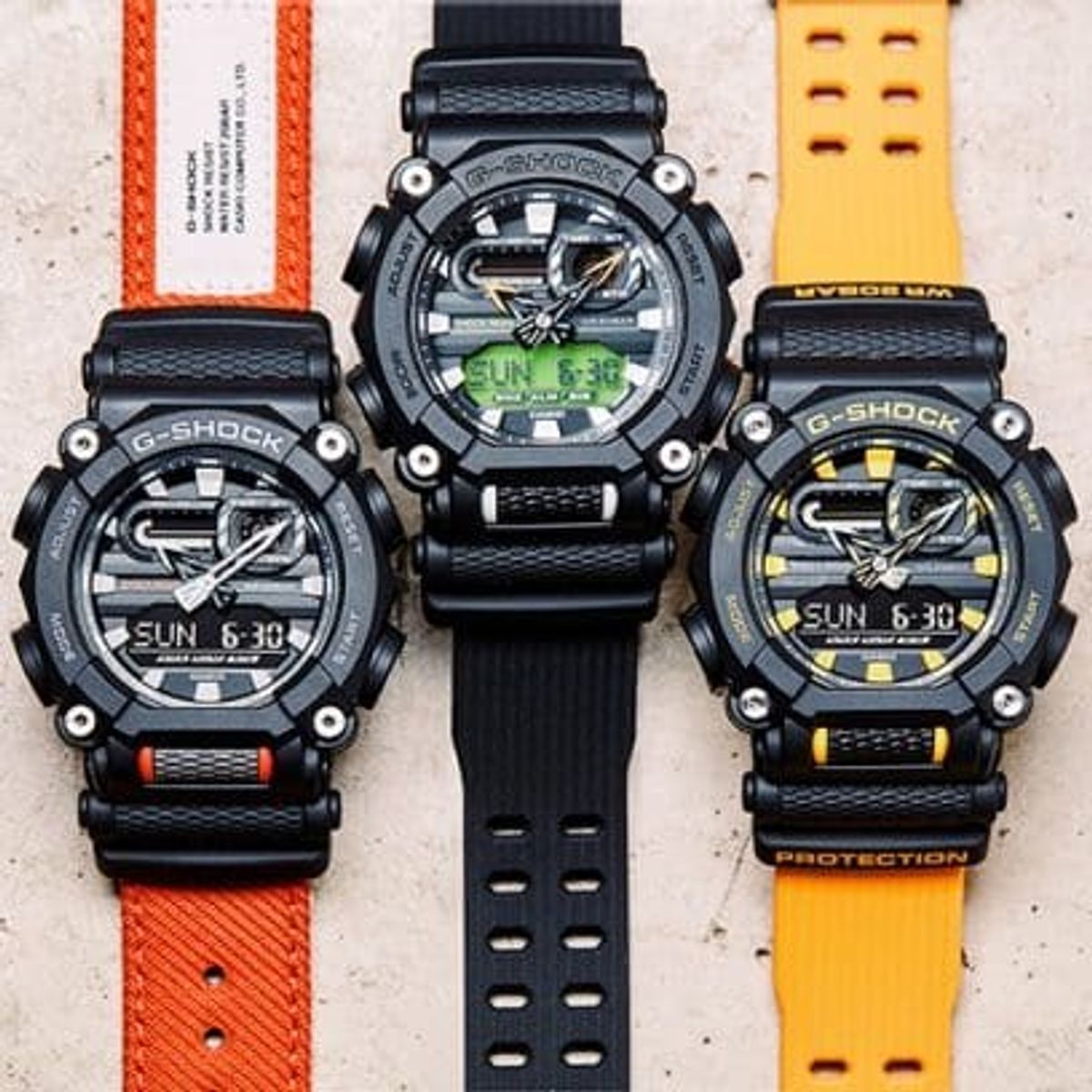 G-SHOCK - RELOJ ANÁLOGO DIGITAL PARA HOMBRE CASIO G-SHOCK GA-900A-1A9DR - NEGRO