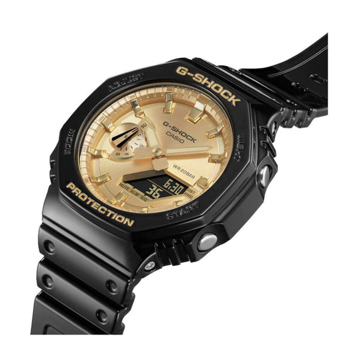 G-SHOCK - RELOJ ANÁLOGO DIGITAL PARA HOMBRE CASIO G-SHOCK GA-2100GB-1ADR - NEGRO
