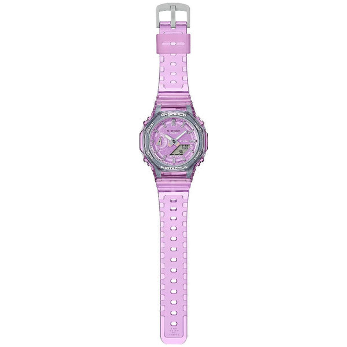 G-SHOCK - RELOJ ANÁLOGO DIGITAL PARA MUJER CASIO G-SHOCK GMA-S2100SK-4ADR - ROSADO
